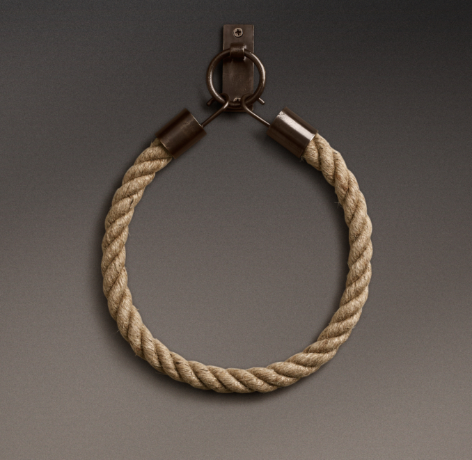 Dakota Rope Tieback Mocha