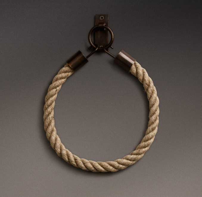 Dakota Rope Tieback Mocha