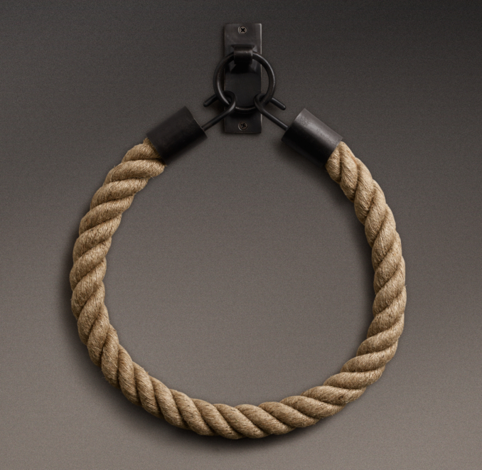 Dakota Rope Tieback Mocha
