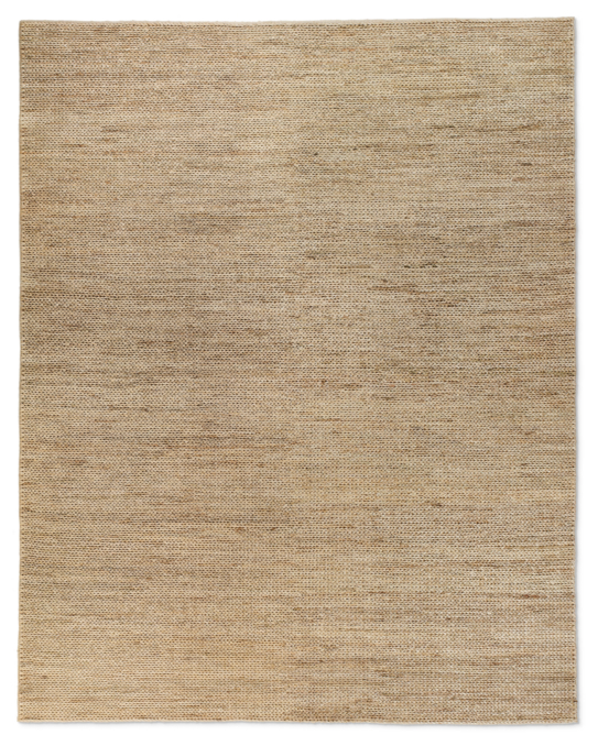 Hand-Braided Jute Rug - Natural