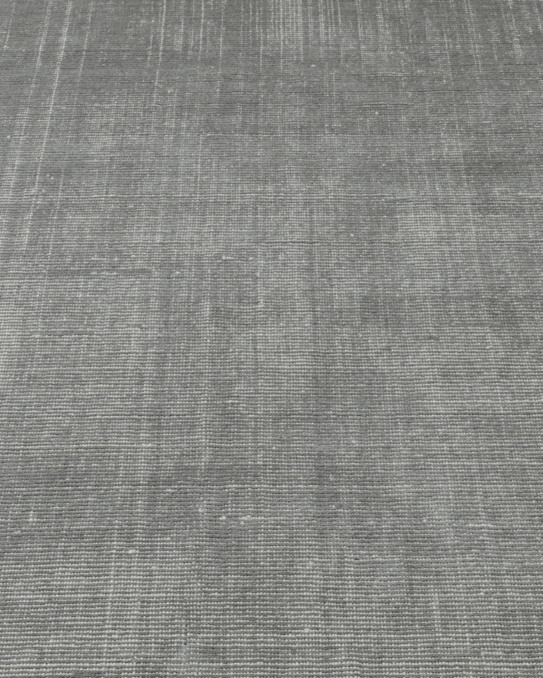 Distressed Wool Rug - Platinum