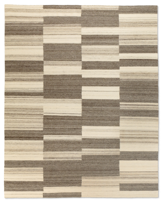 Flatweave Offset Stripe Rug