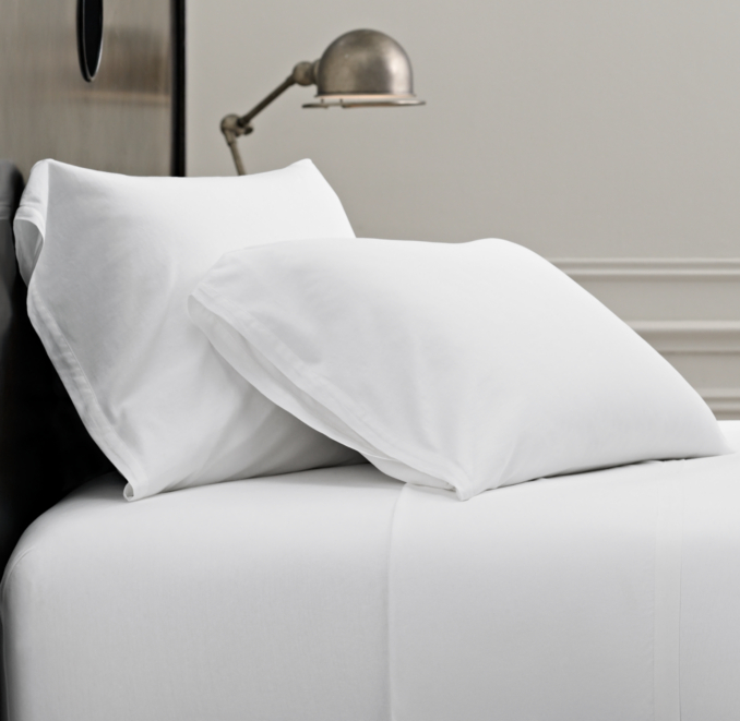 Vintage-Washed Jersey Bedding Sheet Set