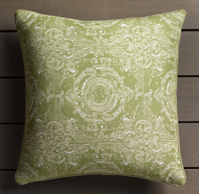 Perennials® Côte d'Azur French Multi-Tile Pillow Cover  Vert