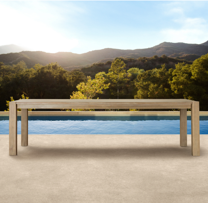 84" Parsons Rectangular Dining Set (Set of Table and 6 Armchairs)