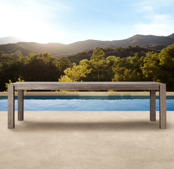 84" Parsons Dining Table