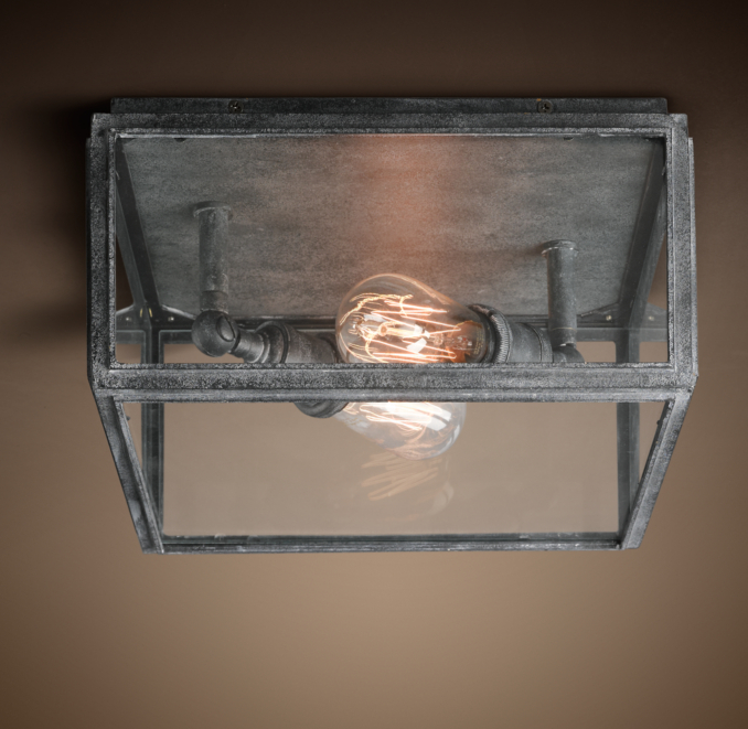Union Filament Wide Flushmount