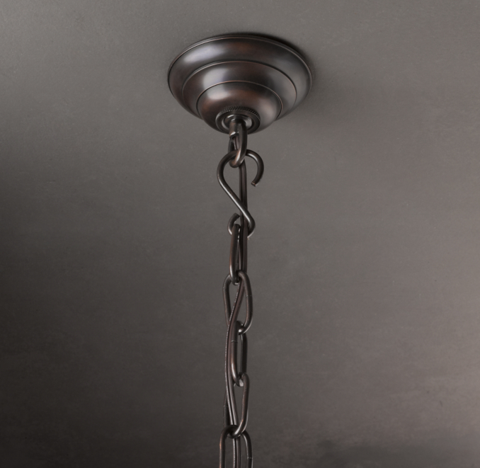 Victorian Hotel Pendant Bronze
