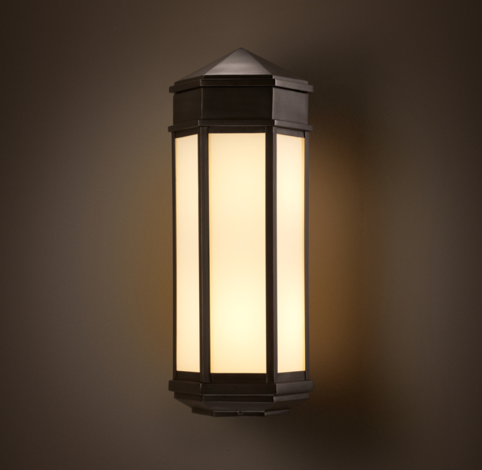 Hexagonal Sconce Small