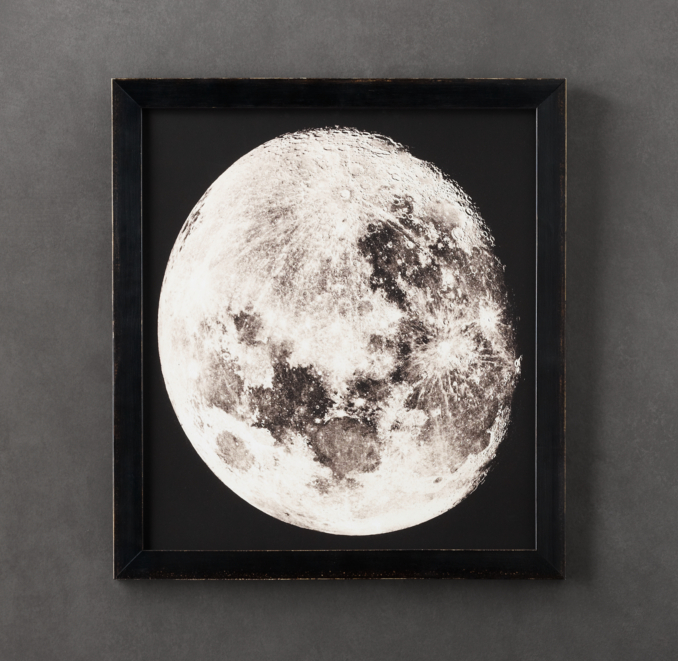 1896 Moon Photogravure Print 1