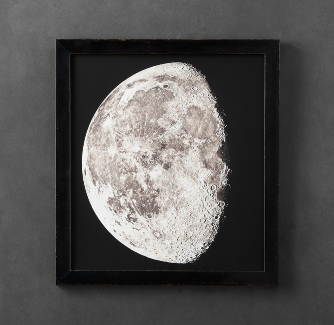1896 Moon Photogravure Print 2