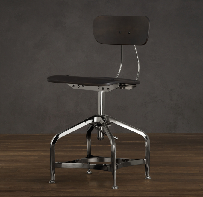 Vintage Toledo Dining Chair Chrome