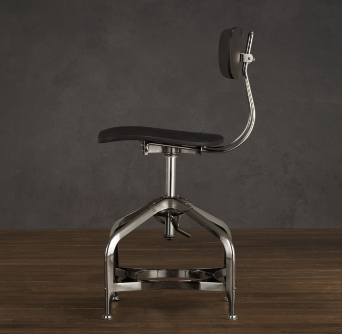 Vintage Toledo Dining Chair Chrome