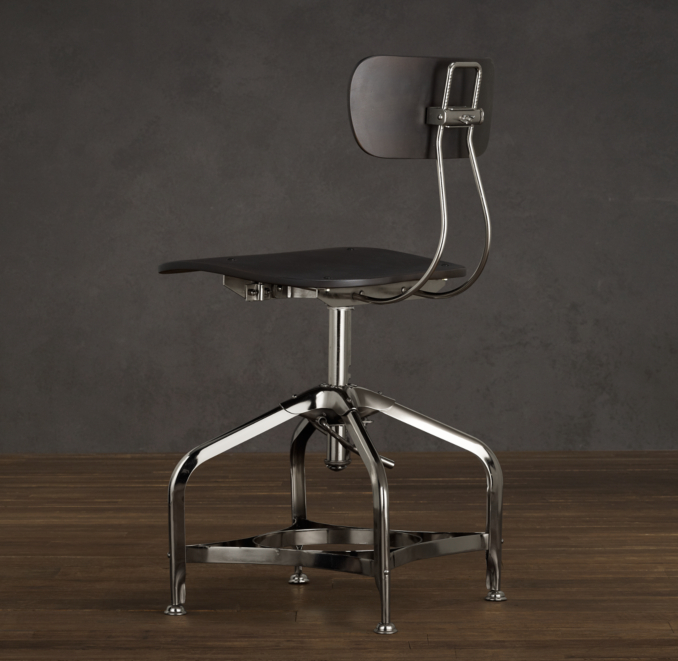 Vintage Toledo Dining Chair Chrome