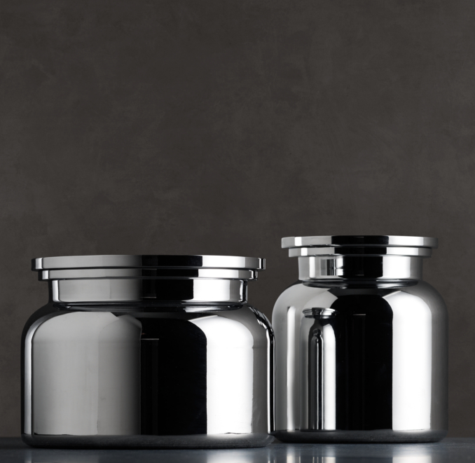 Pharmacy Canisters Metal 