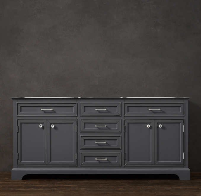 Kent Double Vanity Sink Base