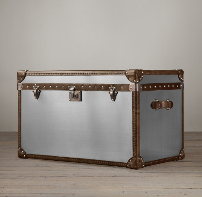 36" Mayfair Metal Tall Coffee Table