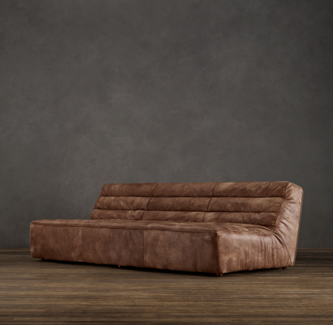 7' Chelsea Leather Sofa
