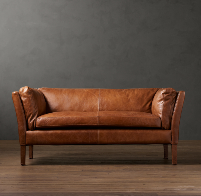 5' Sorensen Leather Sofa