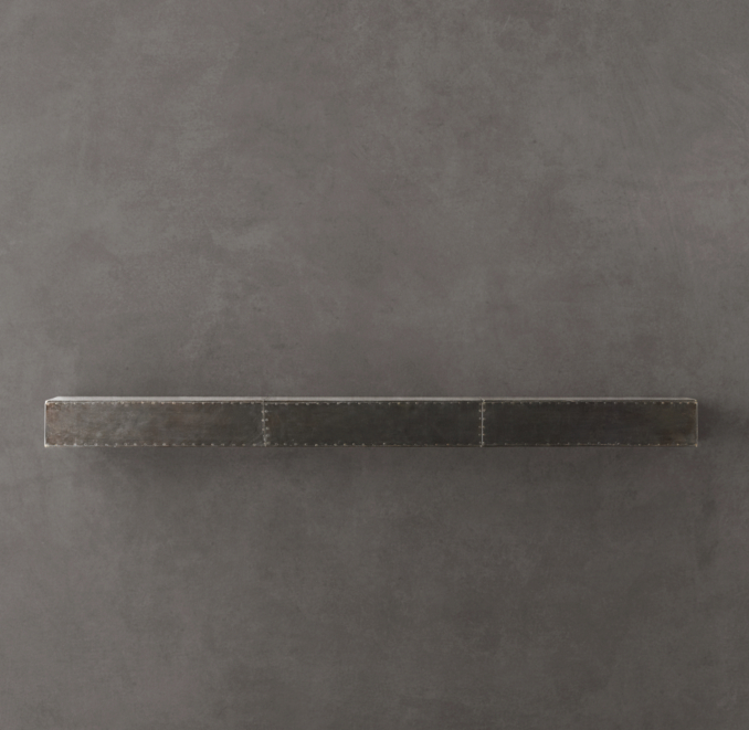 Zinc Wall Ledge Straight