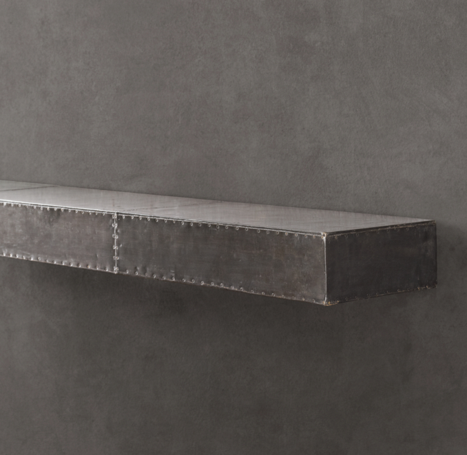 Zinc Wall Ledge Straight