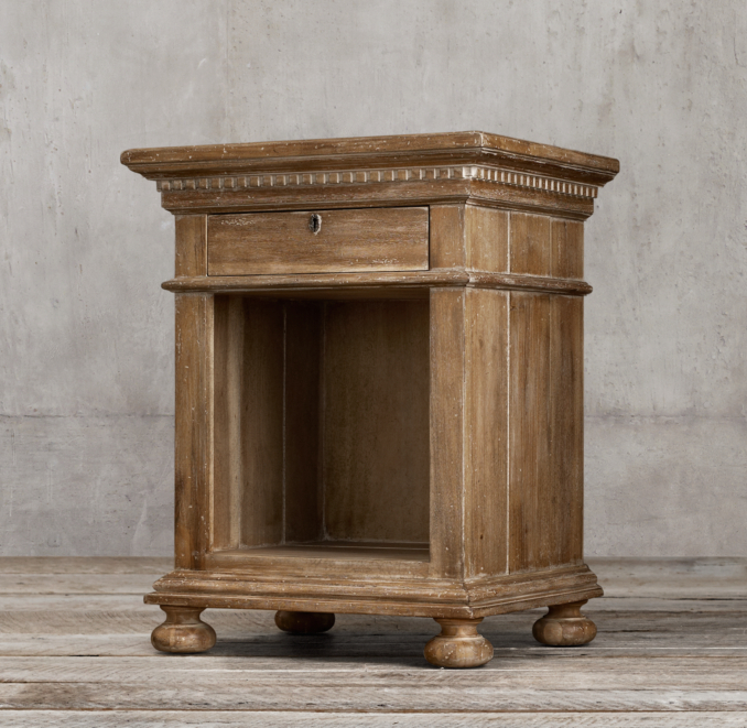 24" St. James Open Nightstand 