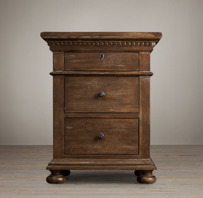 24" St. James Nightstand (Set of 2 Closed)