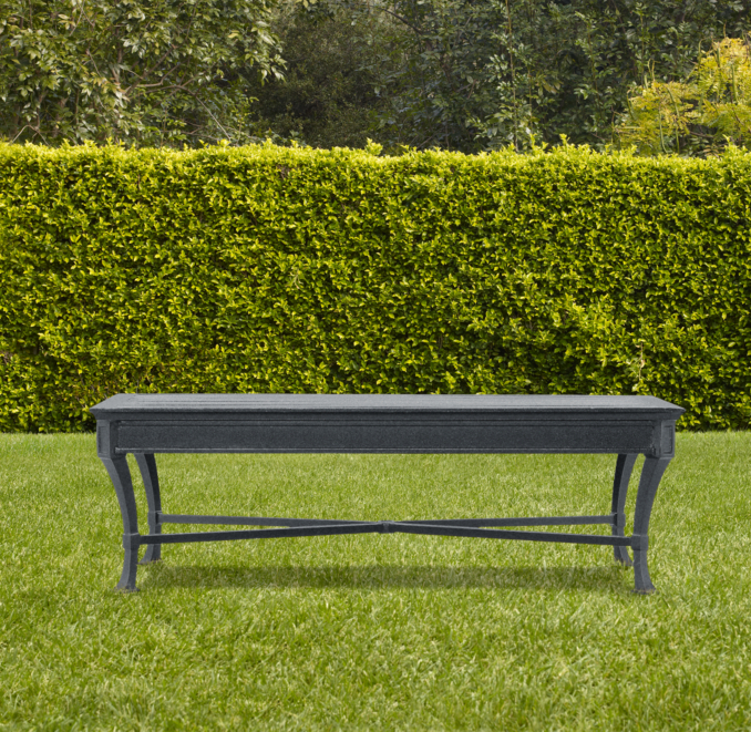 Antibes Coffee Table Weathered Zinc