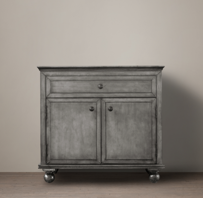 Zinc Single Vanity Base