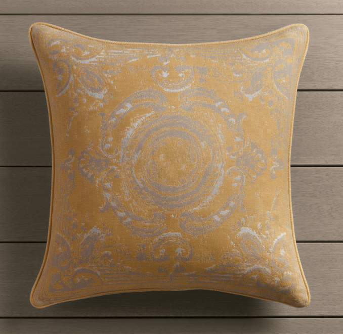 Perennials® Côte d'Azur French Tile Pillow Cover Soleil