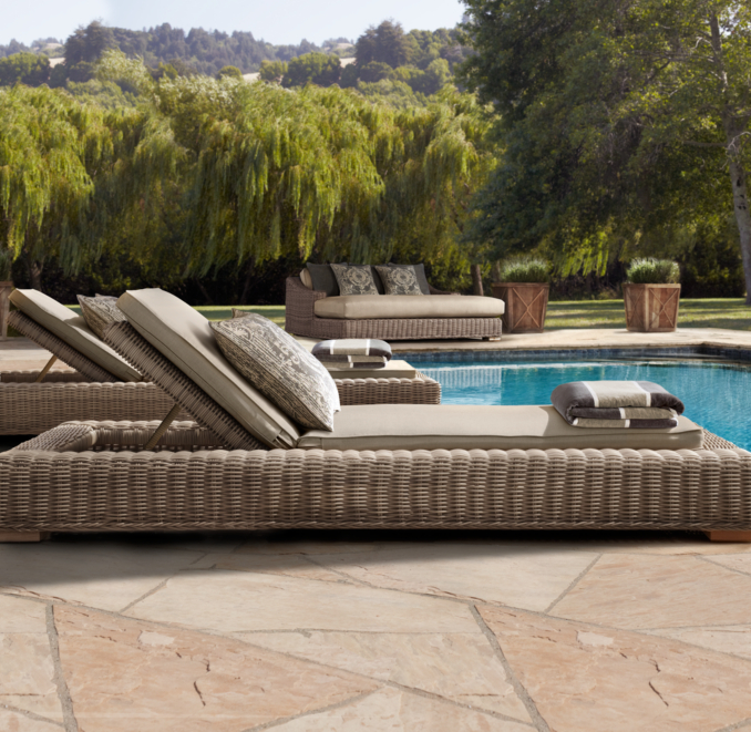 Perennials® Côte d'Azur Tile Pillow Cover Collection Graphite