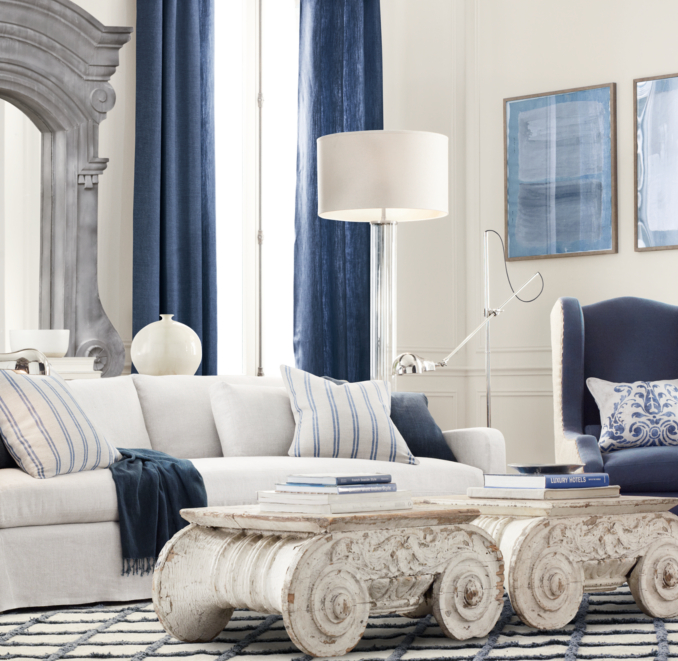 Floral Scroll Pillow Collection