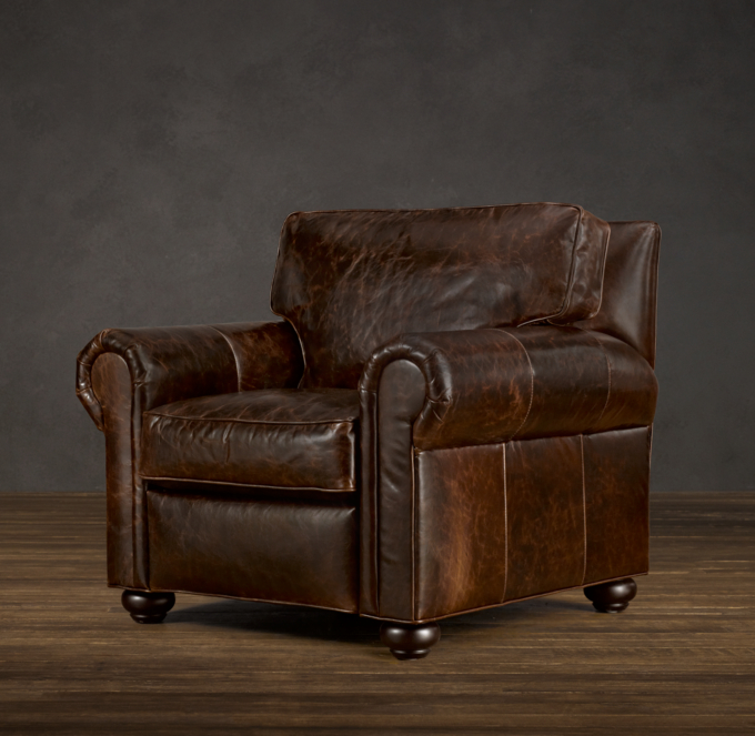 Simmons Fenway Power Recliner Tobacco  Bed Mattress Sale