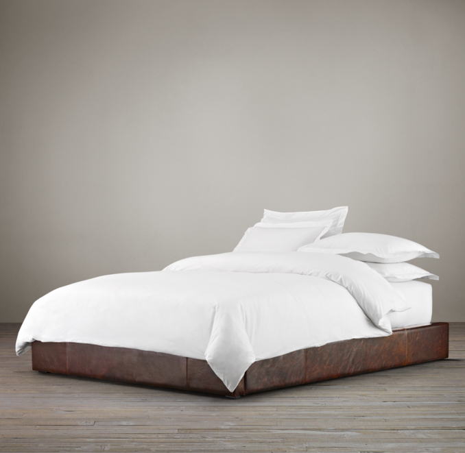 Platform Bed Leather