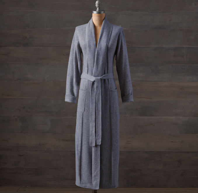 Cashmere Robe Long