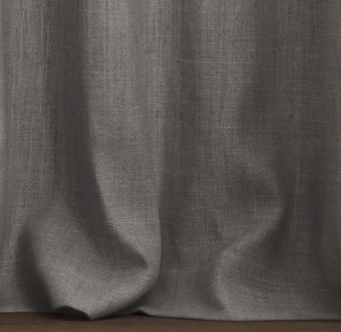 Heavyweight Textured Belgian Linen Drapery