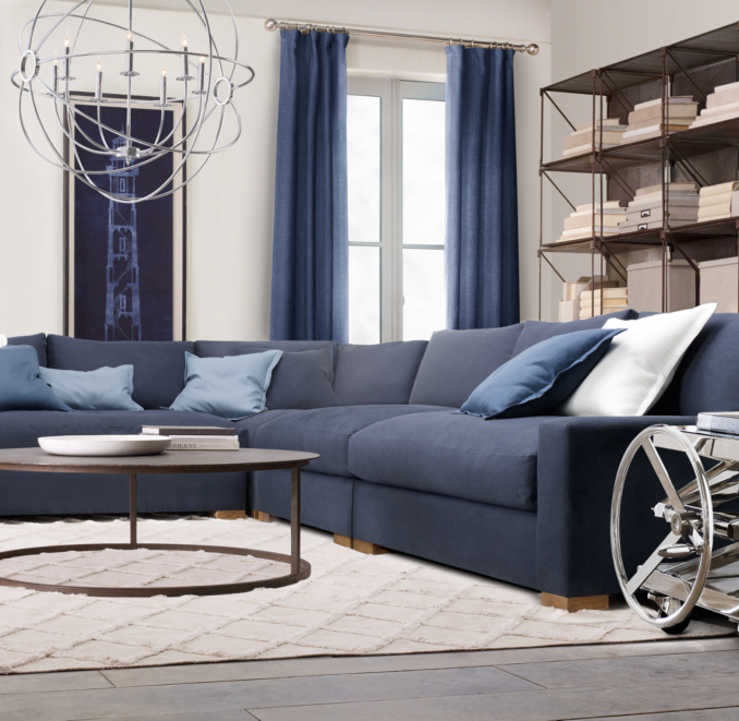 Heavyweight Textured Belgian Linen Drapery