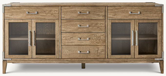 Shown in Waxed Natural Oak/Pewter.