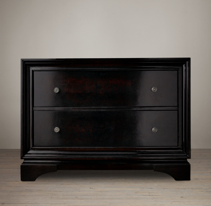 Portman 2-Drawer Closed Nightstand