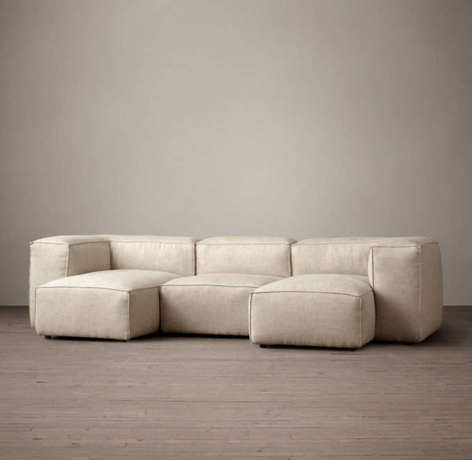Fulham Upholstered U-Chaise Sectional