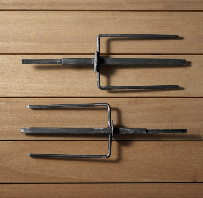 Small & Tall trellis Ground Stakes (Set of 2)