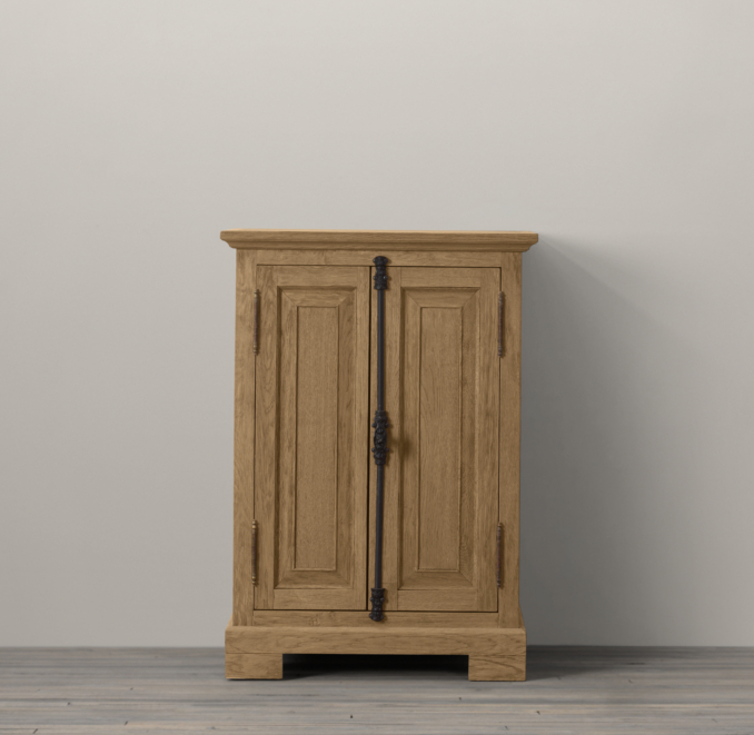 French Casement Short Bath Cabinet
