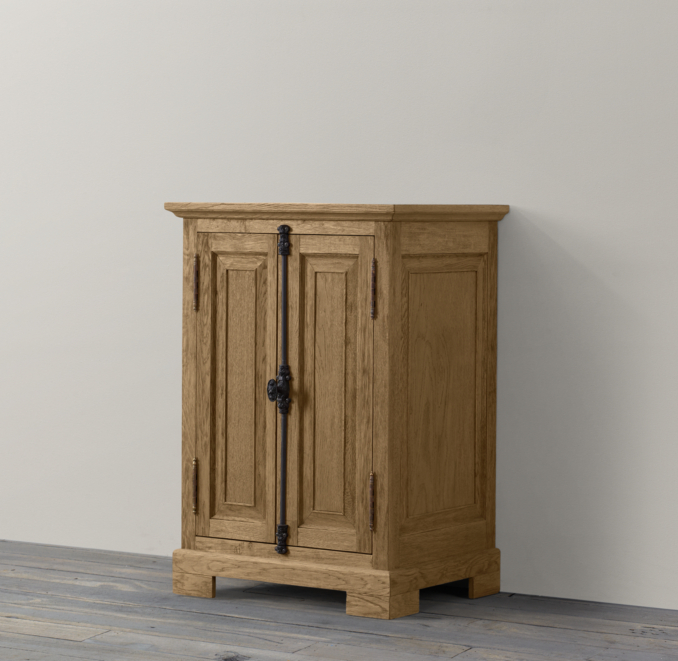 French Casement Short Bath Cabinet