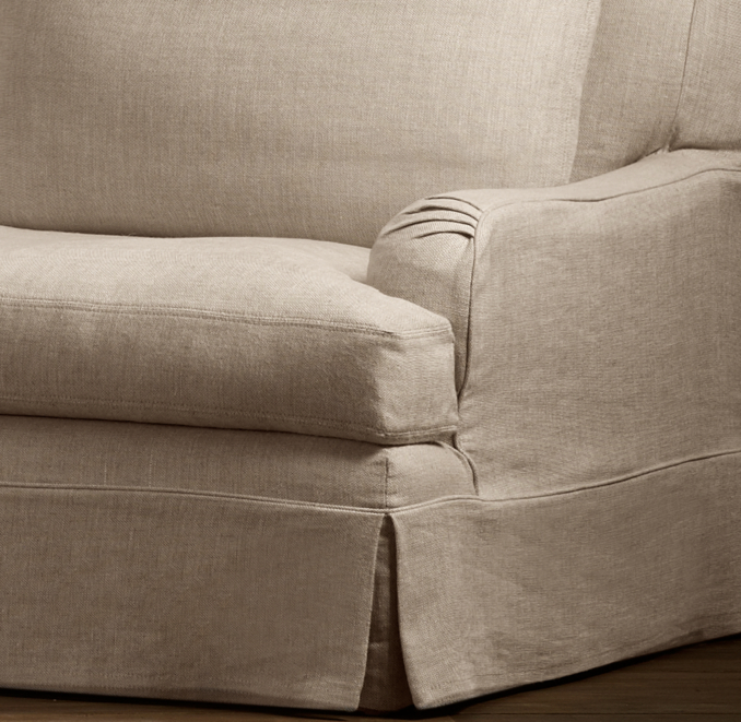 Belgian Classic Roll Arm Slipcovers