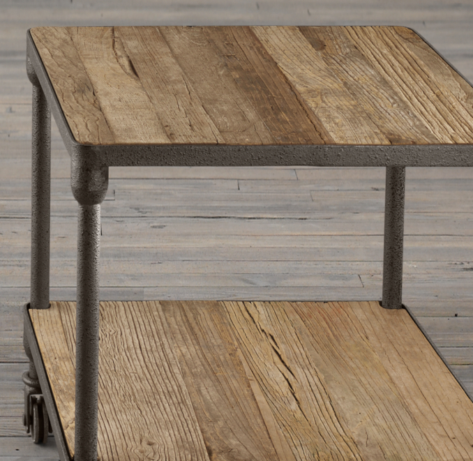 20" Dutch Industrial Side Table (Set of 2)