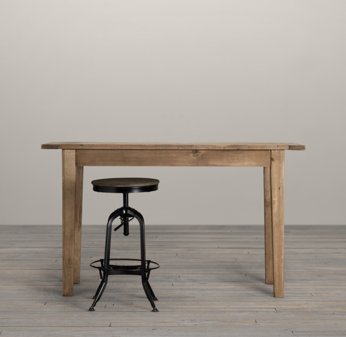 1900s Boulangerie 62" Bar Table