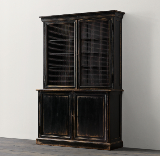 19Th C. English Notary Bookcase