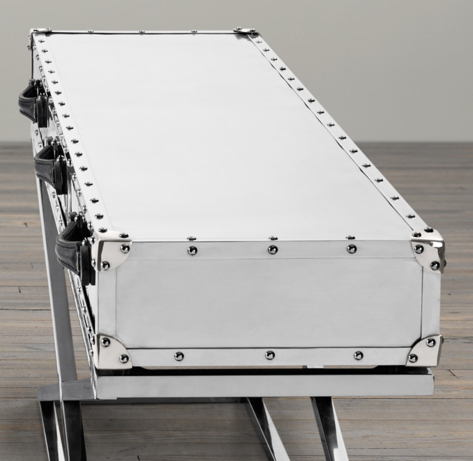 Trans-Atlantic Steamer Trunk Console