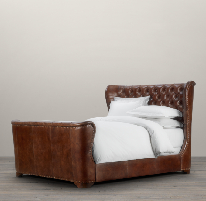 Churchill Leather Bed