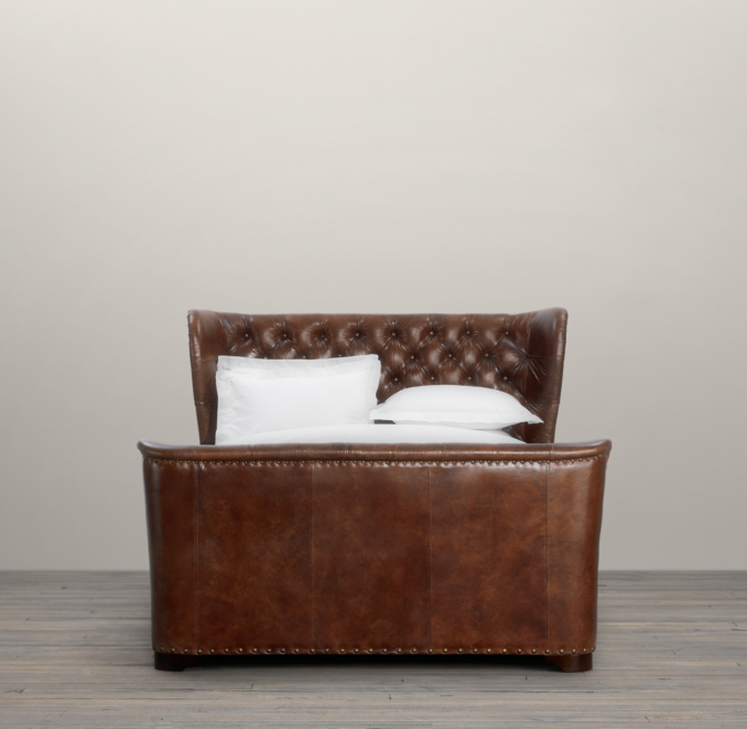 Churchill Leather Bed